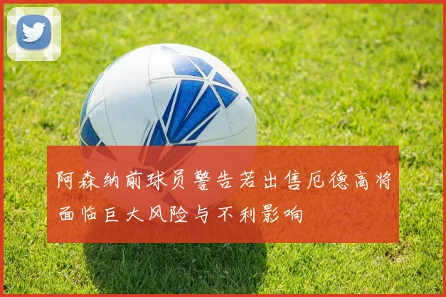阿森纳前球员警告若出售厄德高将面临巨大风险与不利影响