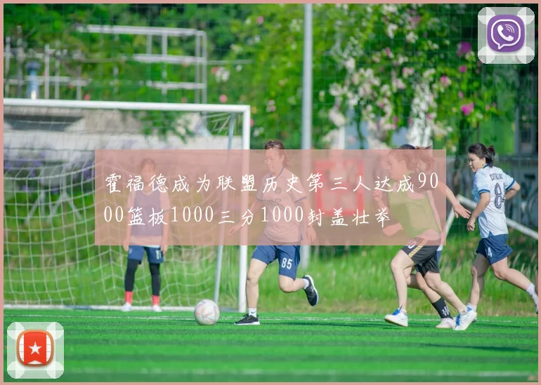 霍福德成为联盟历史第三人达成9000篮板1000三分1000封盖壮举
